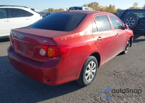 2010 Toyota Corolla Le из США, поврежденный, VIN JTDBU4EE7A9115491